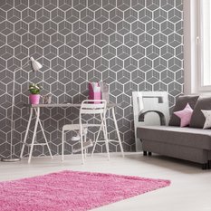 Tapeta Do Salonu ABSTRAKCJA Wzór Geometryczny 3D  - Miniaturka zdjęcia nr 3