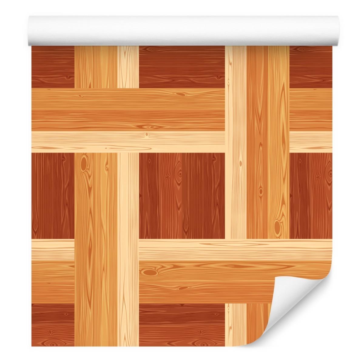 Tapeta Ścienna Abstrakcyjny Wzór DREWNO Efekt 3D  nr. 7