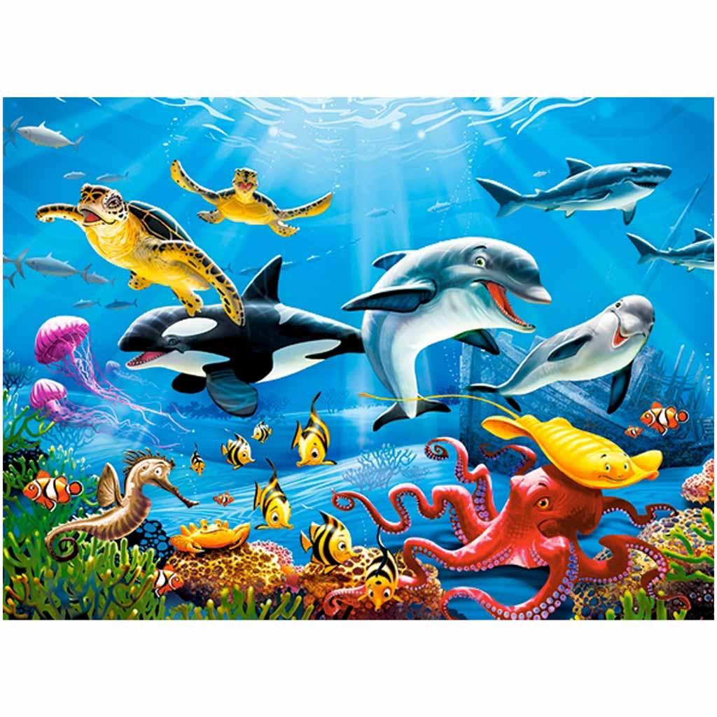 CASTORLAND Puzzle układanka 200 elementów Tropical Underwater World - Tropikalny Podwodny Świat 7+ nr. 2