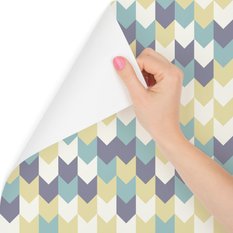 Tapeta kolorowe wzory geometryczne, styl nowoczesny  - Miniaturka zdjęcia nr 3