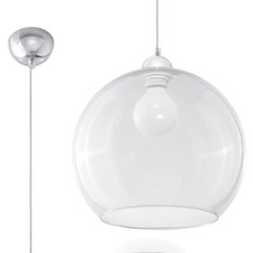 Lampa wisząca BALL transparentny 120x30x30cm nowoczesna E27 do salonu - Miniaturka zdjęcia nr 1