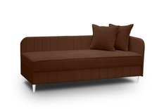 Łóżko BIANKA 87x80x200 cm z funkcją przechowywania do salonu ciemnobrązowy