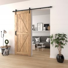 SYSTEM DRZWI PRZESUWNYCH BARN DOOR ZESTAW OKUĆ 2m LOFT RETRO BARNDOOR - Miniaturka zdjęcia nr 9