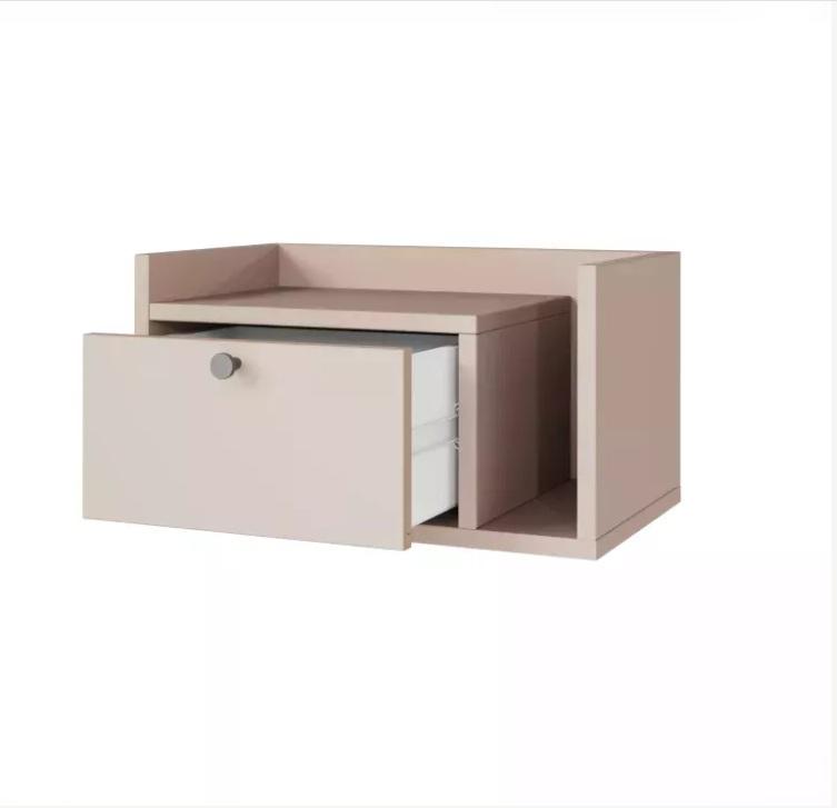 Szafka nocna wisząca AURA 50x35x22 cm stolik nocny do sypialni prawy kaszmir nr. 3