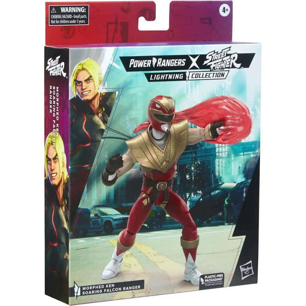 Power rangers x street fighter collection morphed ken soaring falcon ranger dla dziecka nr. 2