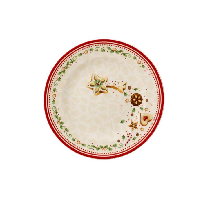 Talerz sałatkowy 21,5 cm Winter Bakery Delight Villeroy & Boch kolorowy do jadalni