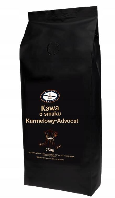 Kawa Ziarnista Smakowa Karmelowy Advocat 250g