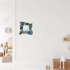 Naklejka Pod Włącznik Światła Dla Dzieci Graffiti 20x20 Abstrakcja Piłka Nożna - Miniaturka zdjęcia nr 6