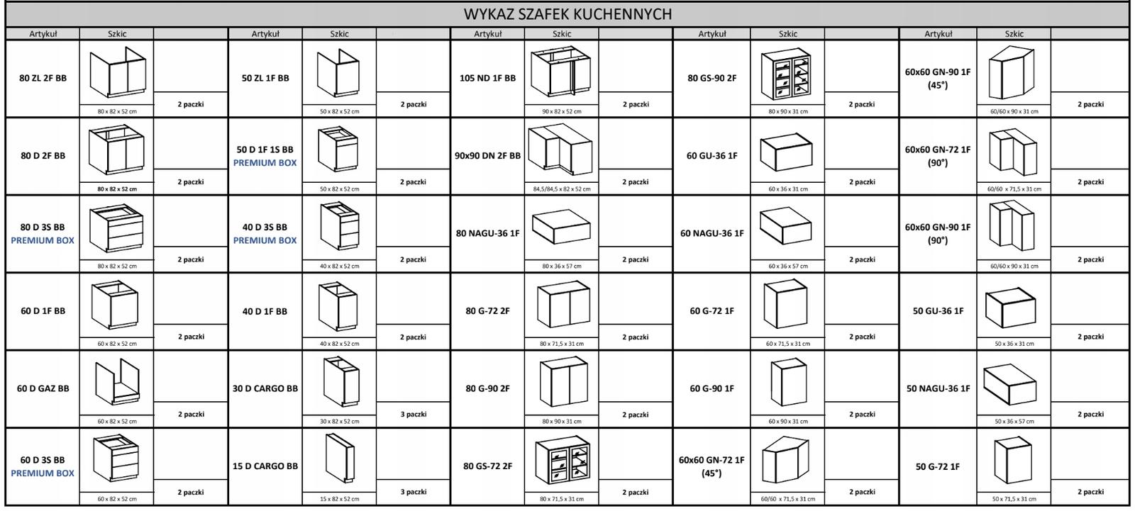 Szafka kuchenna 60x31x71,5 cm narożna górna typu L 90 stopni z półkami orzech okapi do kuchni nr. 2