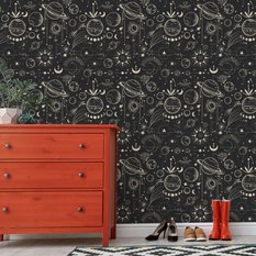 Tapeta Ścienna KSIĘŻYCE Planety Kosmos Styl Boho  - Miniaturka zdjęcia nr 7