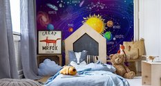 Fototapeta Układ SŁONECZNY Planety Bajka Dekoracja Ścienna do Pokoju Dziecka - Miniaturka zdjęcia nr 5