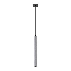 Lampa wisząca PASTELO 1 beton 120x3.5x3.5cm nowoczesna lampa G9 do salonu - Miniaturka zdjęcia nr 1