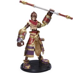 ORYGINALNA RUCHOMA FIGURKA AKCJI WUKONG 18cm LEAGUE OF LEGENDS RIOT GAMES  - Miniaturka zdjęcia nr 4