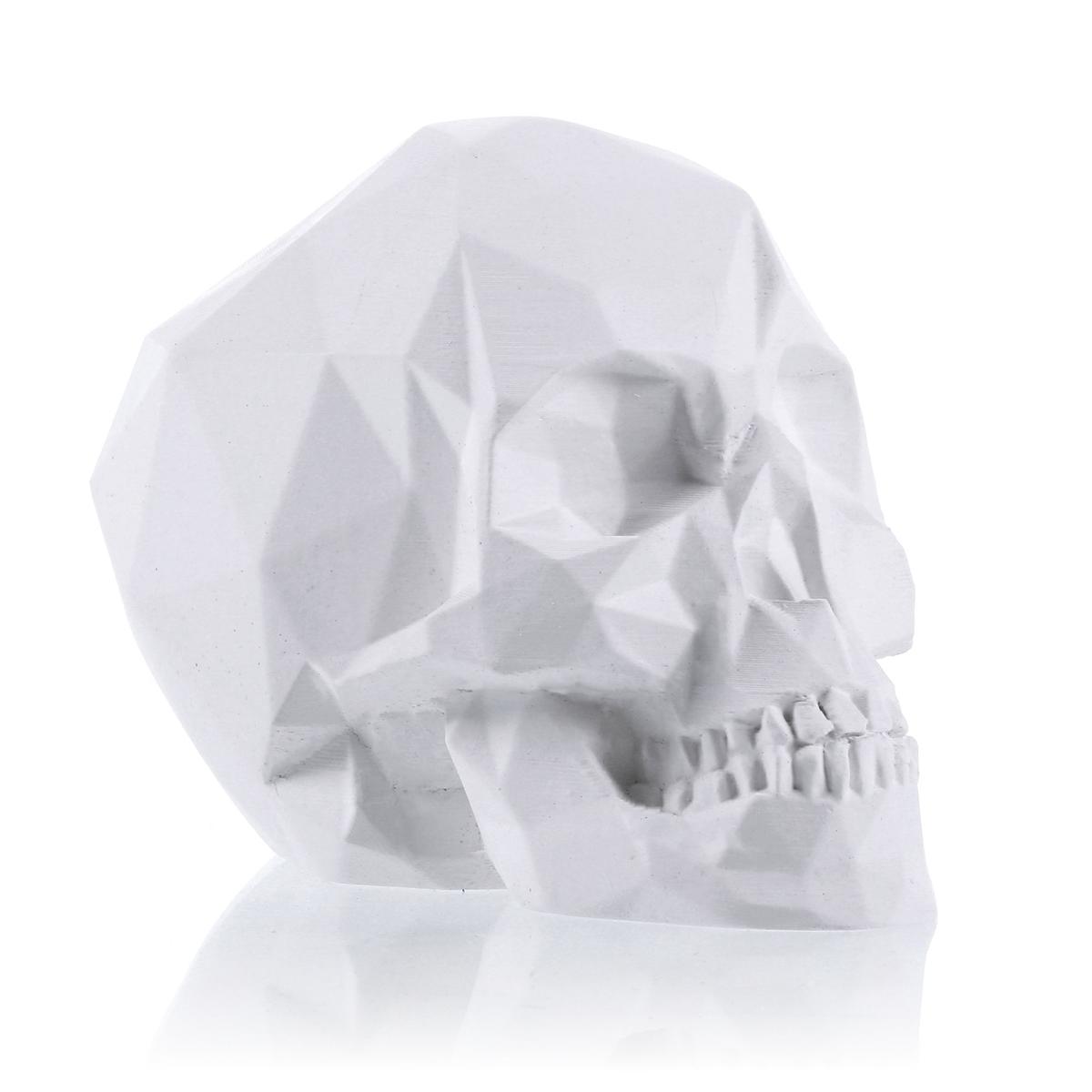 Kolorowanka 3D Skull Low-Poly Set of 2 nr. 4