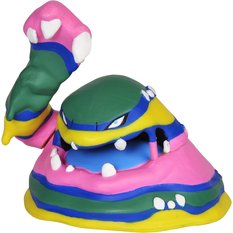 POKEMON BATTLE FIGURE JAZWARES 1-PAK ORYGINALNA FIGURKA ALOLAN MUK - Miniaturka zdjęcia nr 2