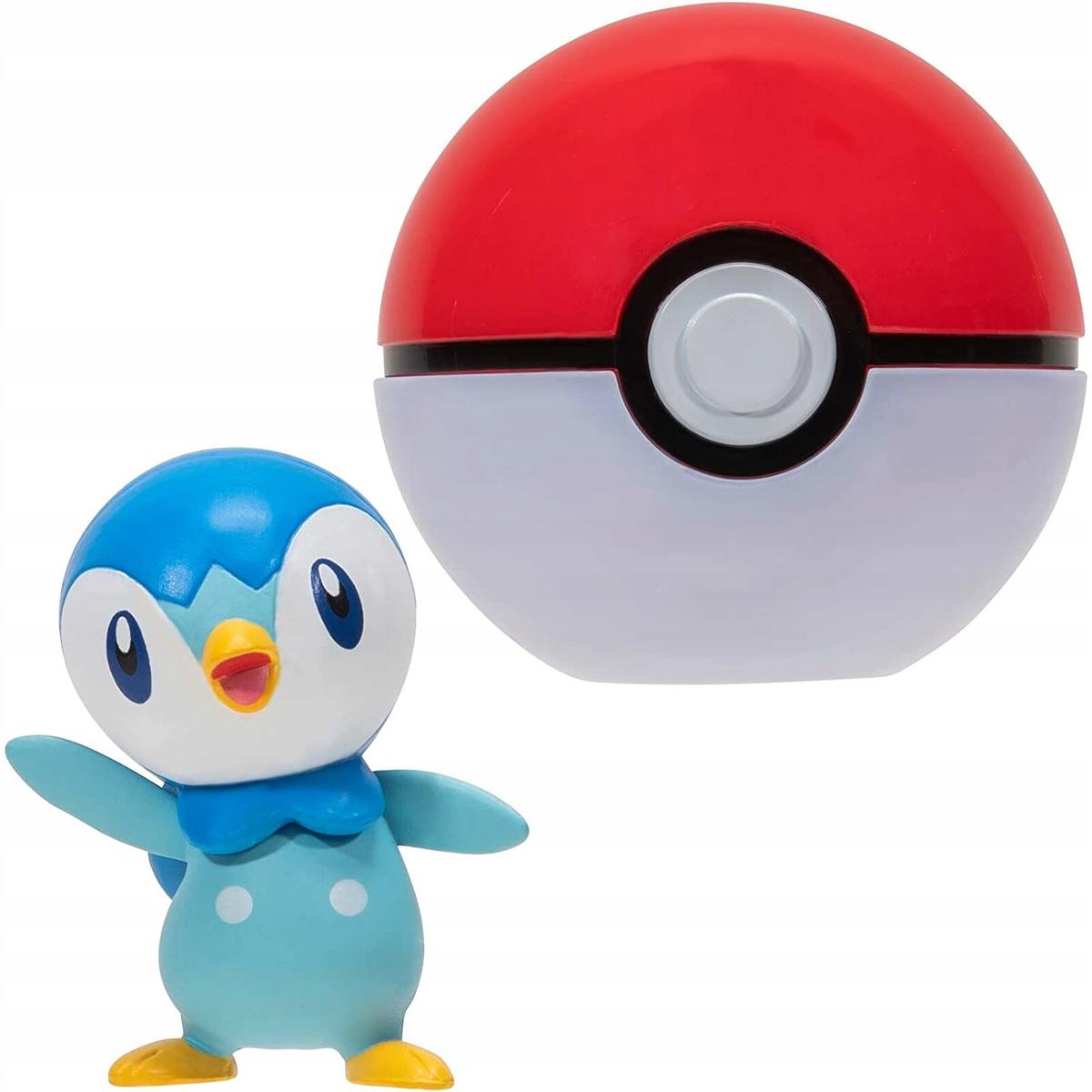 POKEMON CLIP 'N' GO FIGURKA PIPLUP + POKE BALL nr. 2