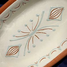 Półmisek gliniany robiony ręcznie - Miniaturka zdjęcia nr 3