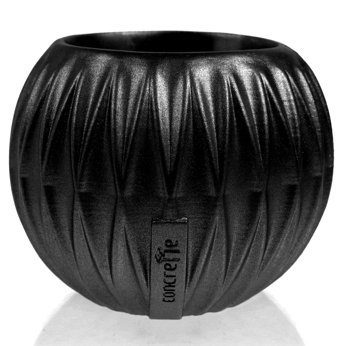 Donica Bauble Optic Black Metallic Poli 7,6 cm nr. 2