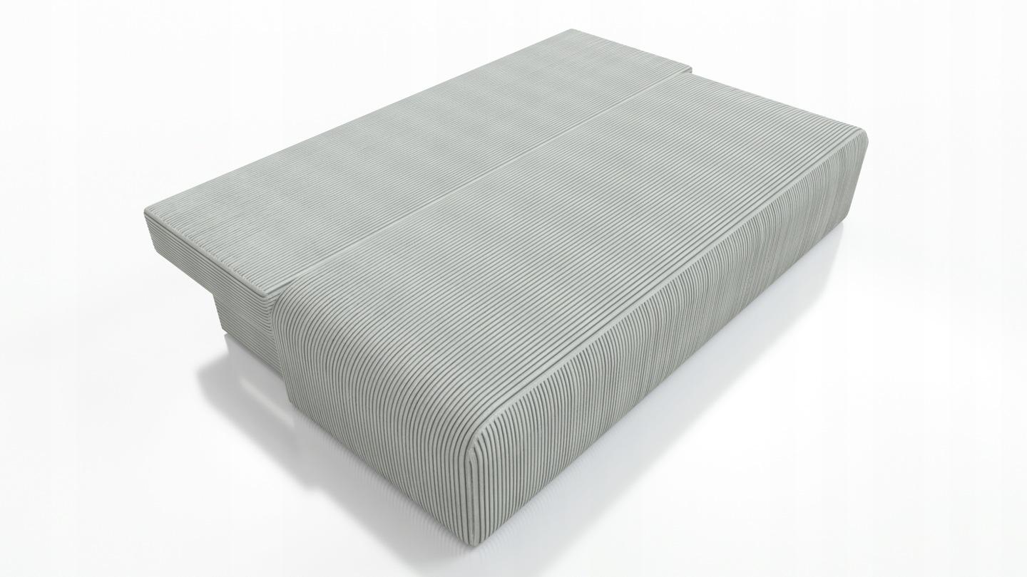 Kanapa Zoja z funkcją spania 82x201x91 cm z pojemnikiem na pościel do sypialni poso kremowa nr. 5