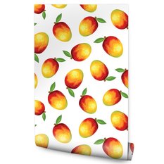 Tapeta do Kuchni KOLOROWE Tropikalne Owoce Mango  - Miniaturka zdjęcia nr 1