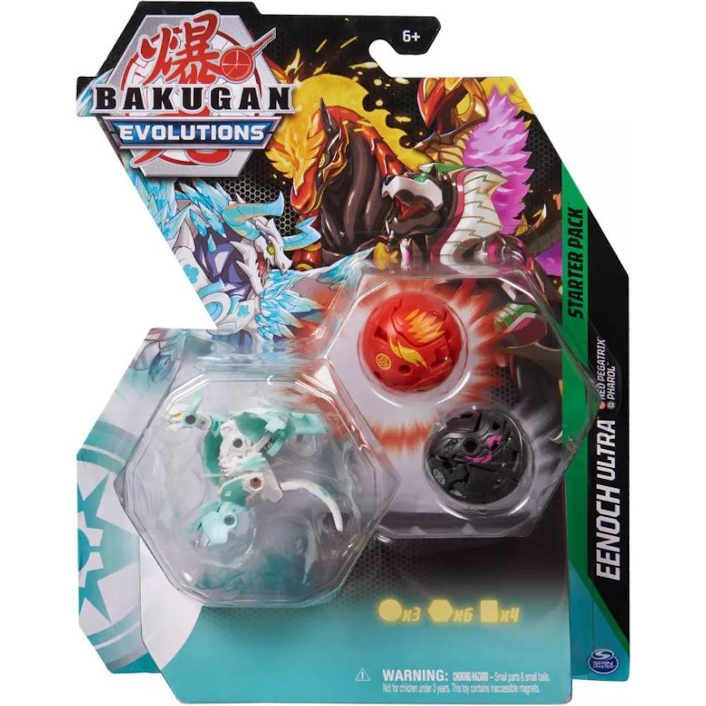 BAKUGAN EVOLUTIONS ZESTAW STARTOWY 3-PAK ULTRA EENOCH NEO PEGATRIX PHAROL