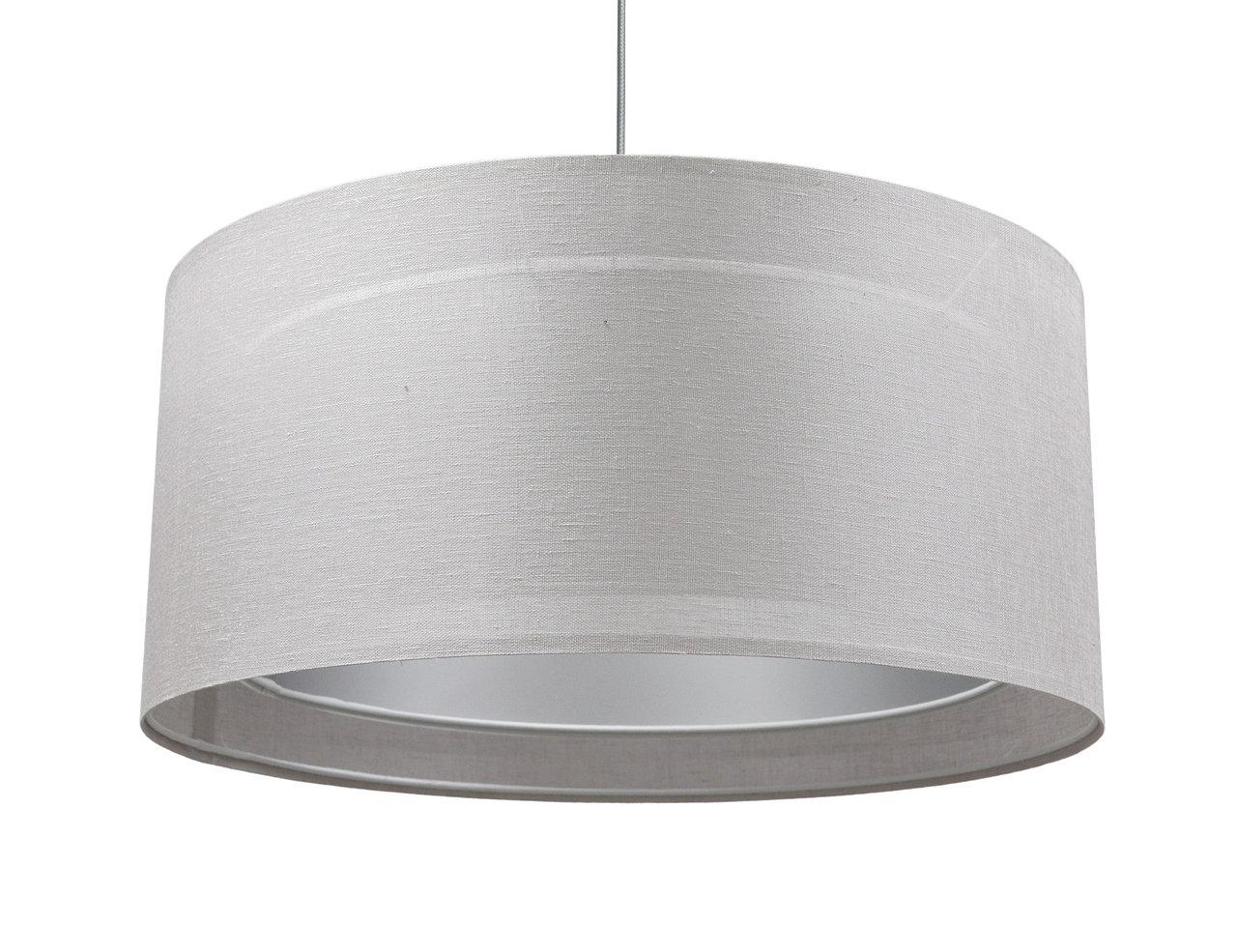 Lampa wisząca DUO 50 cm LEN LIGHT szara do salonu nr. 2