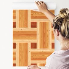 Tapeta Do Salonu DREWNO Deski Parkiet Abstrakcja  - Miniaturka zdjęcia nr 3