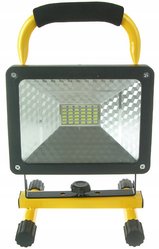 Halogen przenośny lampa 50W LED na budowę do ogródka żółty - Miniaturka zdjęcia nr 2