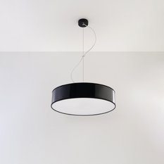 Lampa wisząca ARENA 45 czarna 111x45x45cm nowoczesna E27 do salonu - Miniaturka zdjęcia nr 2