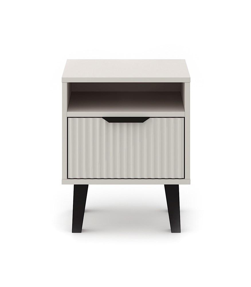 Szafka nocna Scandi 48x40x39 cm do sypialni slim kaszmir beż nr. 4