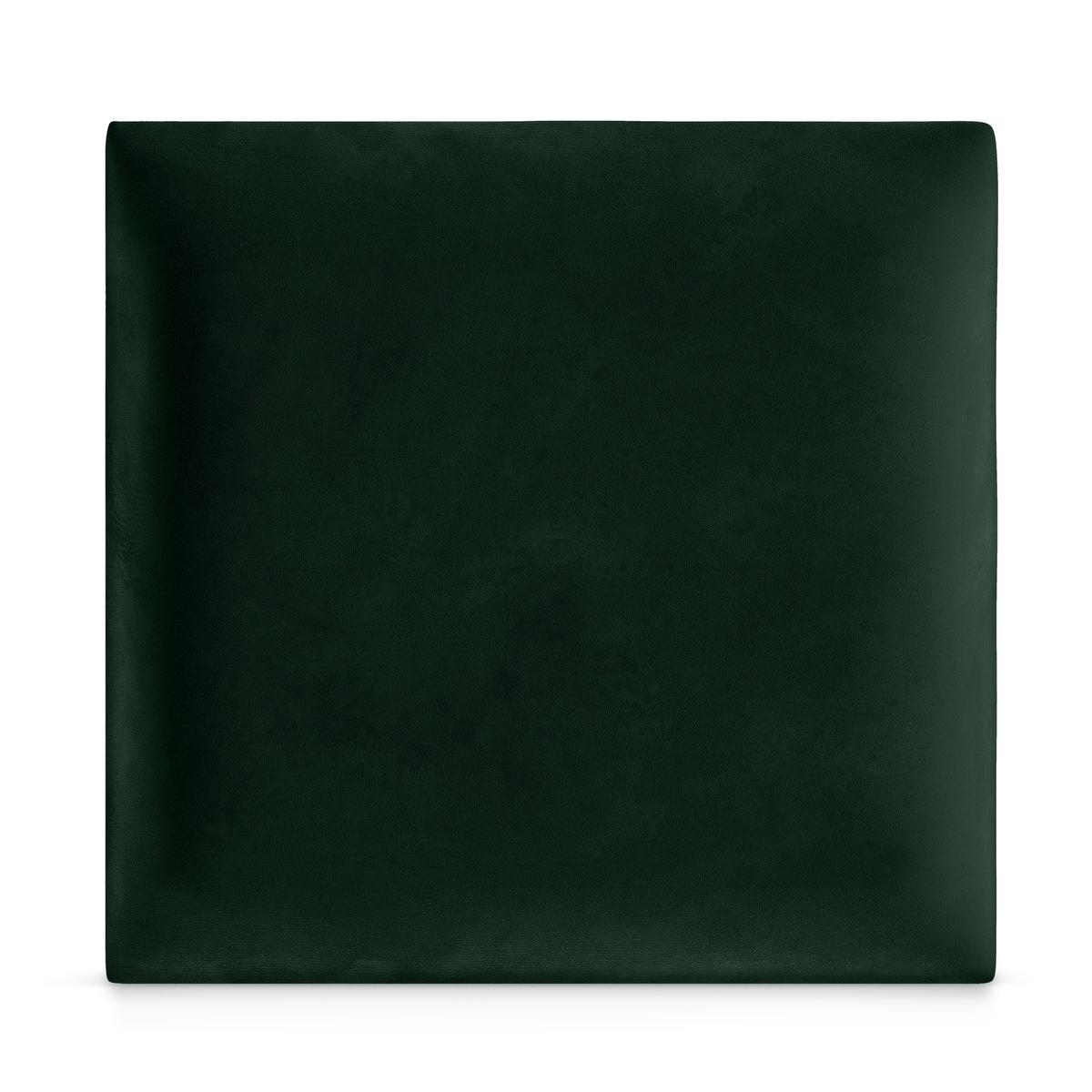 Panele tapicerowane 40x40 cm na ścianę kwadrat butelkowa zieleń nr. 2