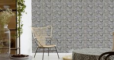 Tapeta Do Salonu Szara CEGŁA Kamień Mur Efekt 3D 53x1000  - Miniaturka zdjęcia nr 7