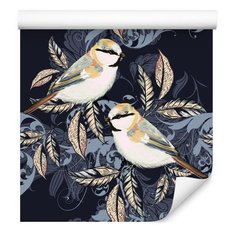 Tapeta – Kolorowe ptaki, dekor w stylu nowoczesnym - Miniaturka zdjęcia nr 3