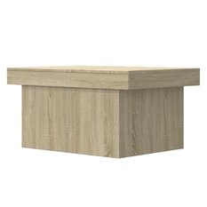 Stolik kawowy 80x55x40 cm dąb sonoma elegancki do salonu - Miniaturka zdjęcia nr 7