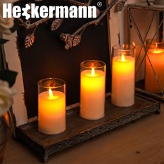 Świeca LED Heckermann 3szt - Miniaturka zdjęcia nr 2