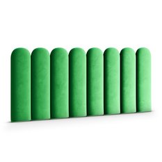 Panele tapicerowane 20x80 cm płotek magic velvet zielony - Miniaturka zdjęcia nr 1