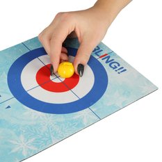 Zabawka Curling gra planszowa zręcznościowa LUCRUM GAMES 4+ dla dziecka - Miniaturka zdjęcia nr 6