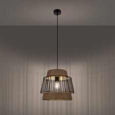 Lampa wisząca BRILO 137x35x35cm nowoczesna E27 do salonu - Miniaturka zdjęcia nr 3