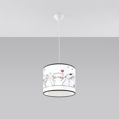 Lampa wisząca CAT 30 95x30x30cm nowoczesna E27 do salonu - Miniaturka zdjęcia nr 2