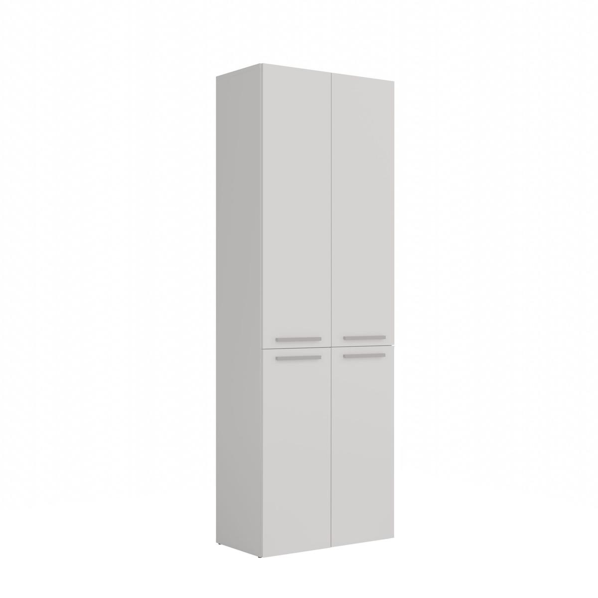 Słupek łazienkowy z dostawą najtaniej NEL 1K DD 174x60x30 cm szafka łazienkowa kosz na pranie regał biały mat nr. 3