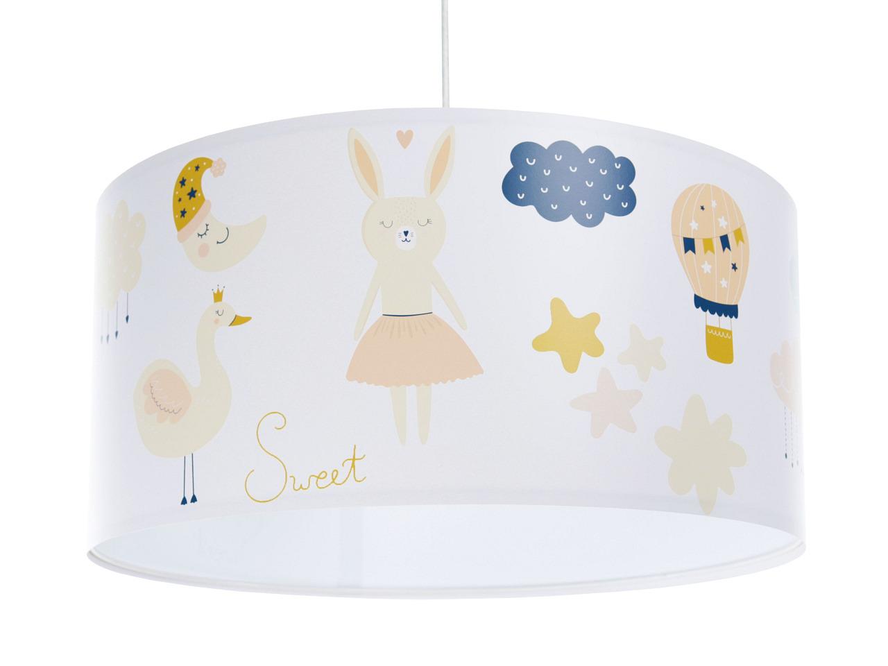 Lampa dziecięca ZAJĄCZEK SWEET DREAMS biała do pokoju dziecka nr. 2