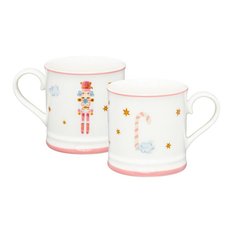 Kubek 380 ml porcelanowy Ambition różowy do kuchni - Miniaturka zdjęcia nr 1