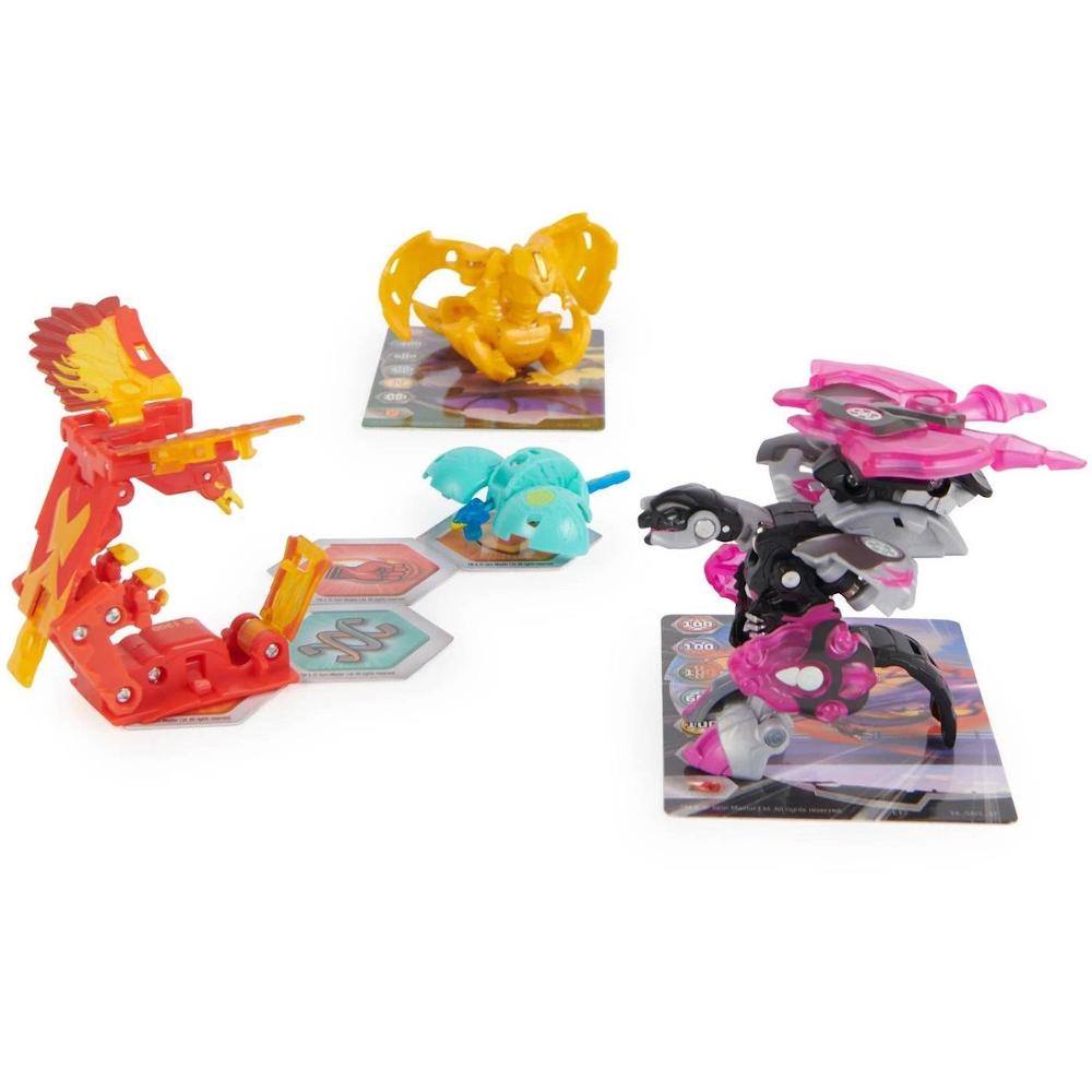 Bakugan evolutions battle amp pack 4-pak eenoch talan auxillataur fury dla dziecka nr. 3