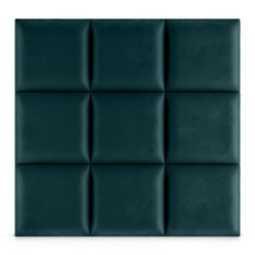 Panele tapicerowane 40x40 na ścianę wezgłowie turkusowy - Miniaturka zdjęcia nr 4