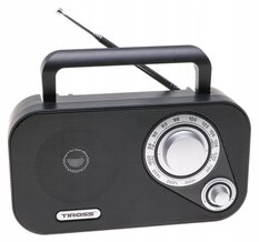 Radio przenośne 21 x 11,5 x 5,5 cm  FM  czarne - Miniaturka zdjęcia nr 1