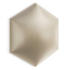 Panele tapicerowane  26x30 cm na ścianę hexagon kremowy - Miniaturka zdjęcia nr 1