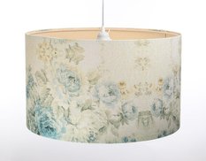 Lampa wisząca PORTLAND 50 cm do salonu kwiatowo-beżowa - Miniaturka zdjęcia nr 5