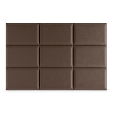 Panele tapicerowane  60x40 cm na ścianę prostokąt brązowy - Miniaturka zdjęcia nr 4
