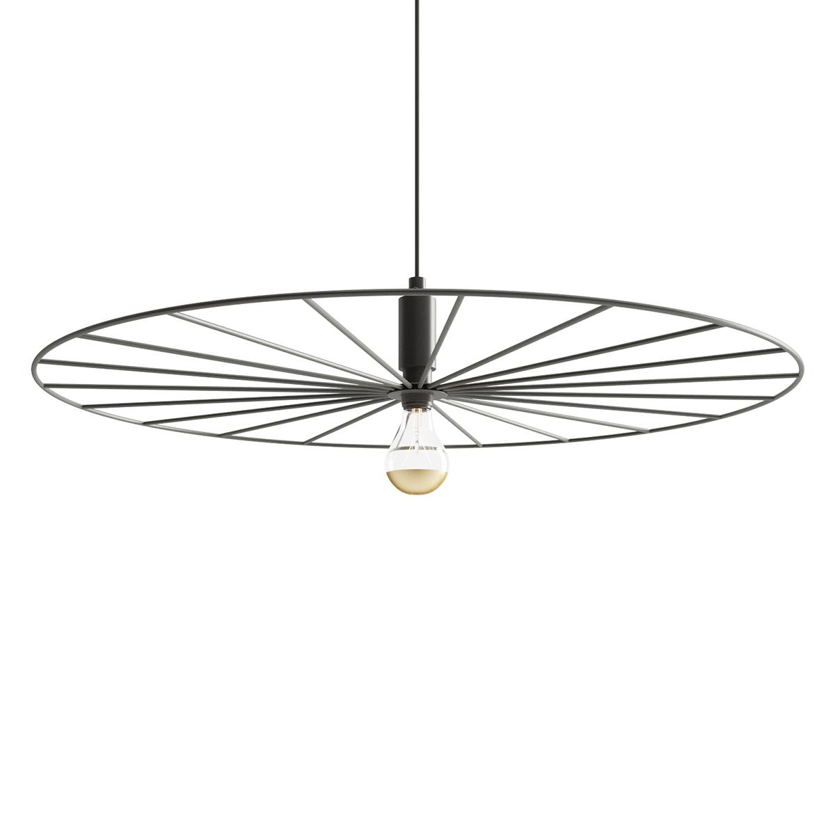 Lampa wisząca SIRKEL 60 czarny 150x60x60cm nowoczesna E27 do salonu nr. 1