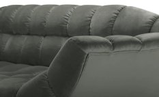 Sofa GAPPA 200x94x82 cm nowoczesna kanapa pikowana wersal antracyt do salonu - Miniaturka zdjęcia nr 6